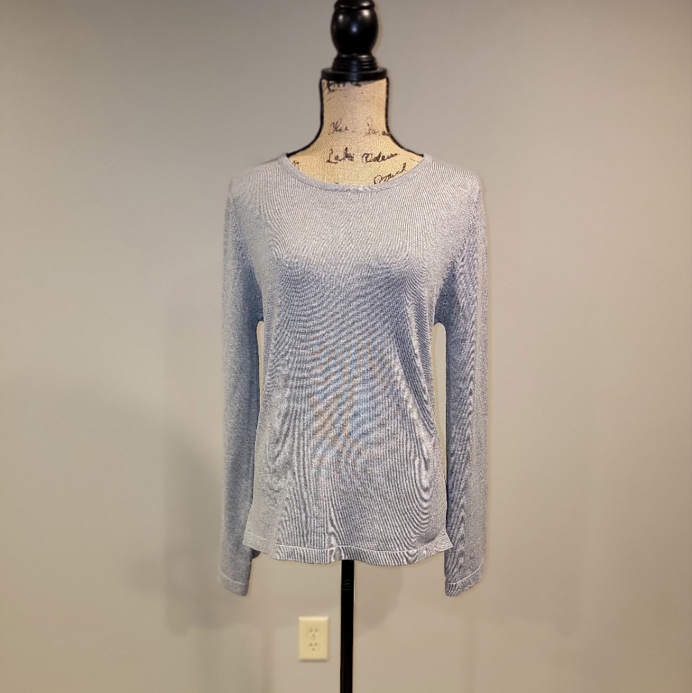 Elvira Hole In One Heather Gray Sweater